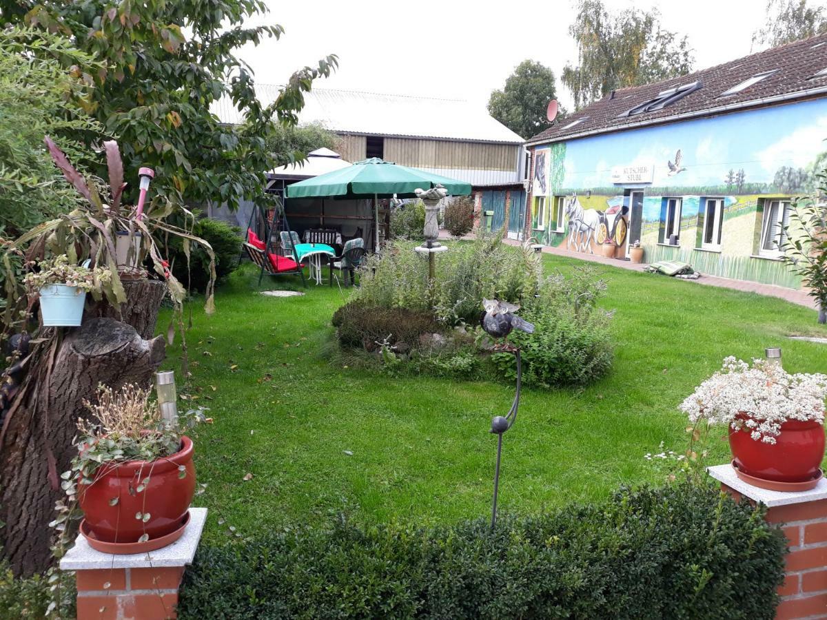 Pension Kuhn Klietz Exterior foto